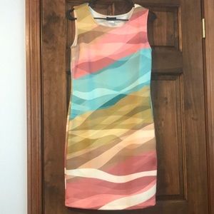Venus sleeveless body con dress